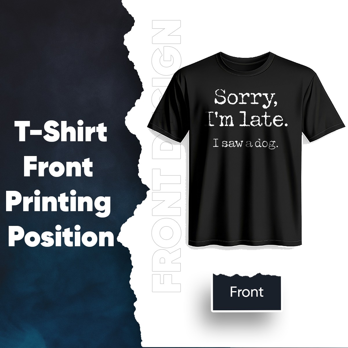 Funny Sorry Im Late I Saw A Dog Animal Lovers Gift Mens T-Shirts Tee Top gallery