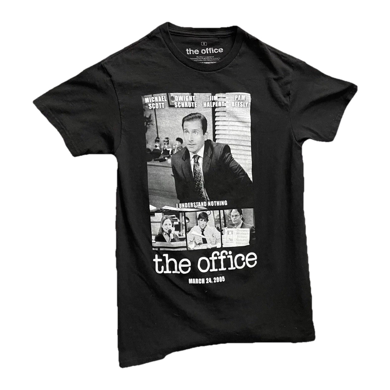 🔥 The Office Premier Day T Shirt • March 24 2005 Black • Size S * gallery