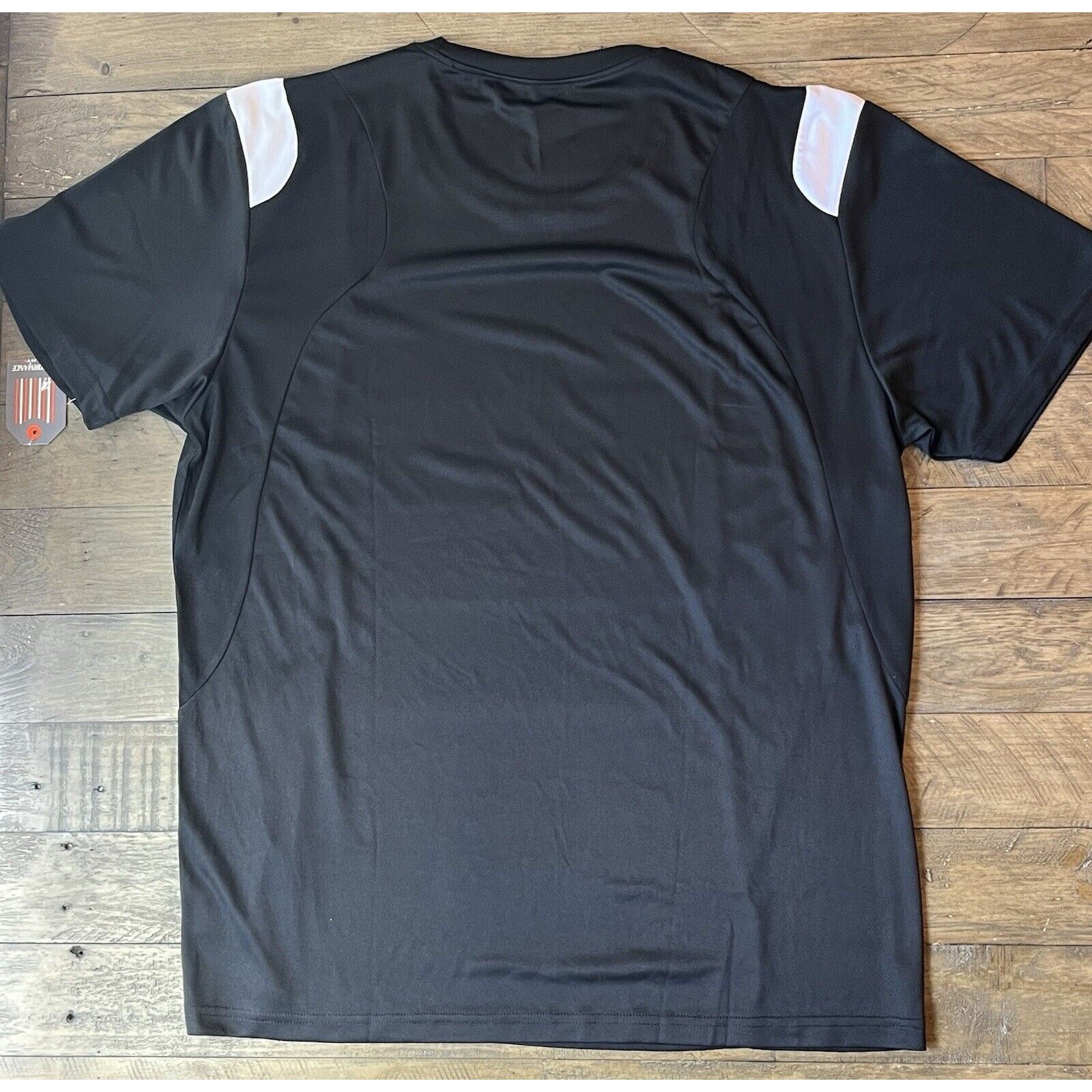 Men's Quick-Dry Sport Running Performance Gym Workout Two Tone T-shirt XL gallery
