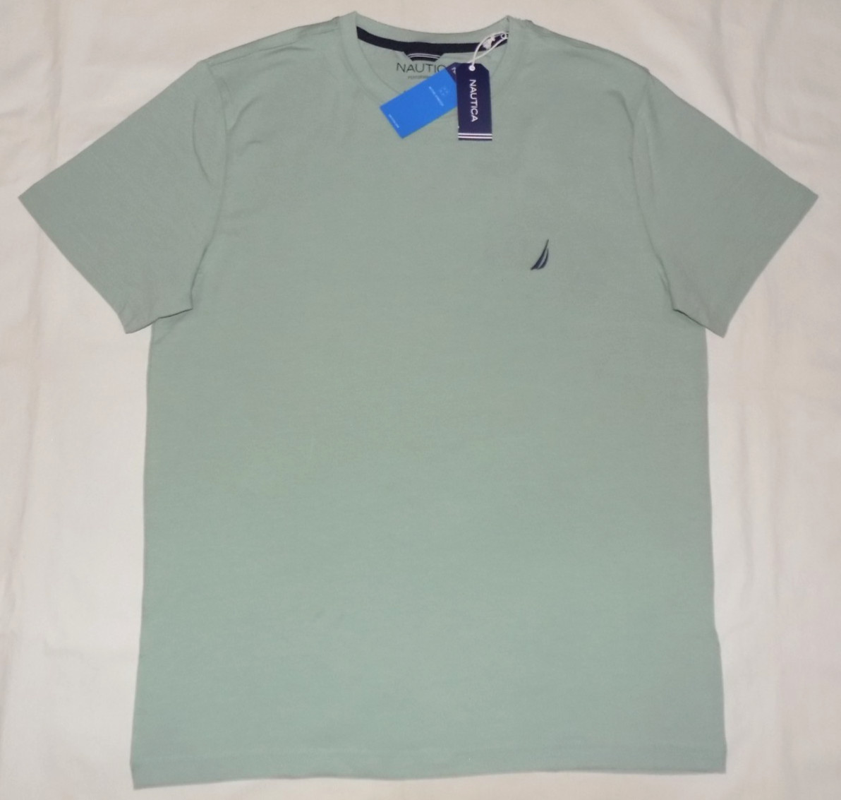 Nautica Men's Active Stretch Performance T-Shirts Jadefrost L New gallery