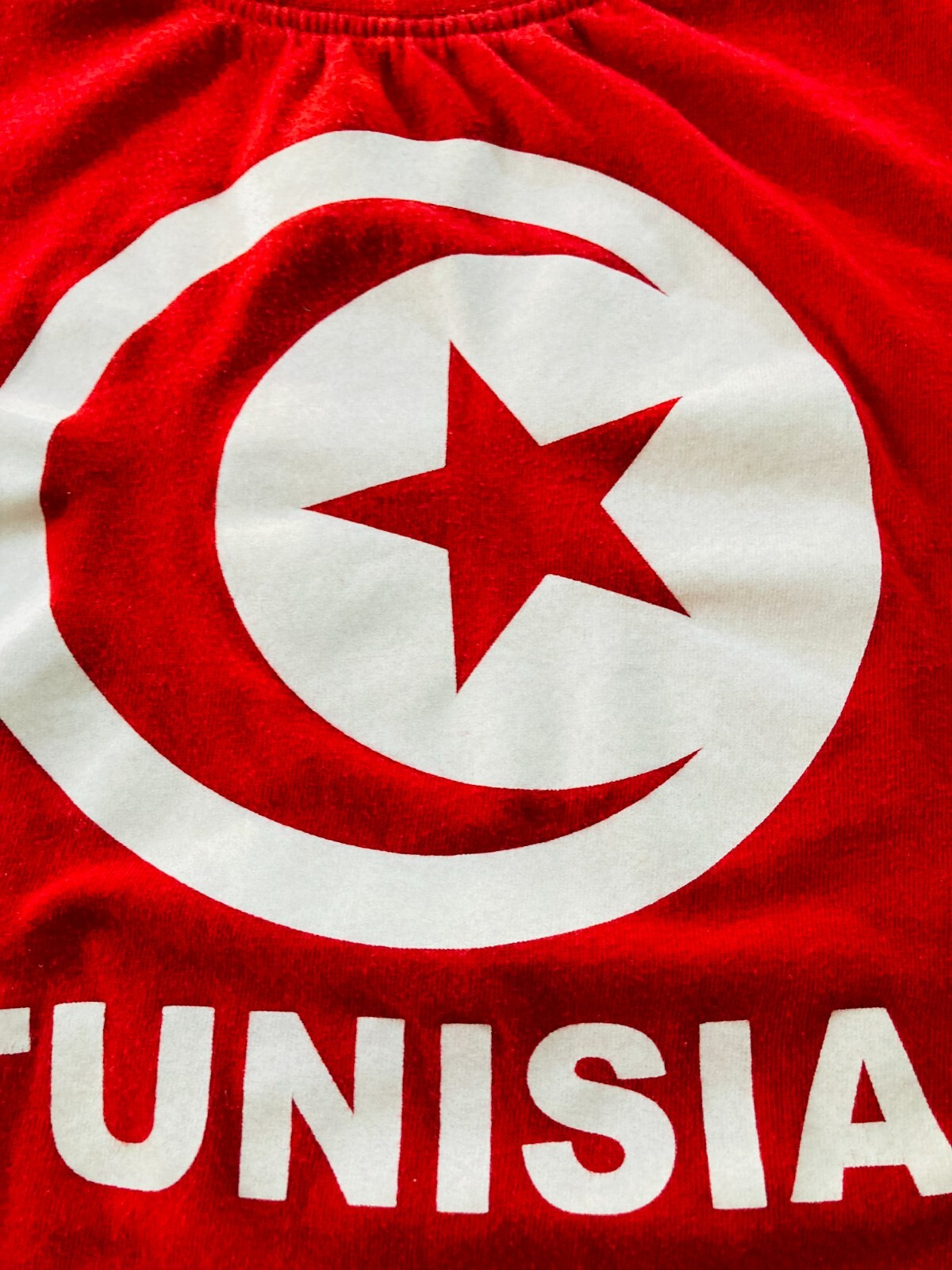 Tunisia T-Shirt Country National Flag Junior Size 12 gallery