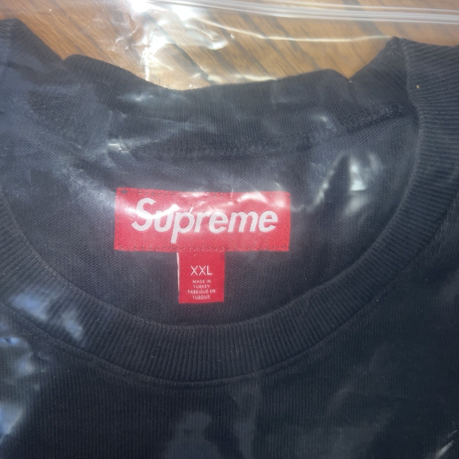 In-Hand Supreme Mascot L/S Football Top Black Size: XXL gallery