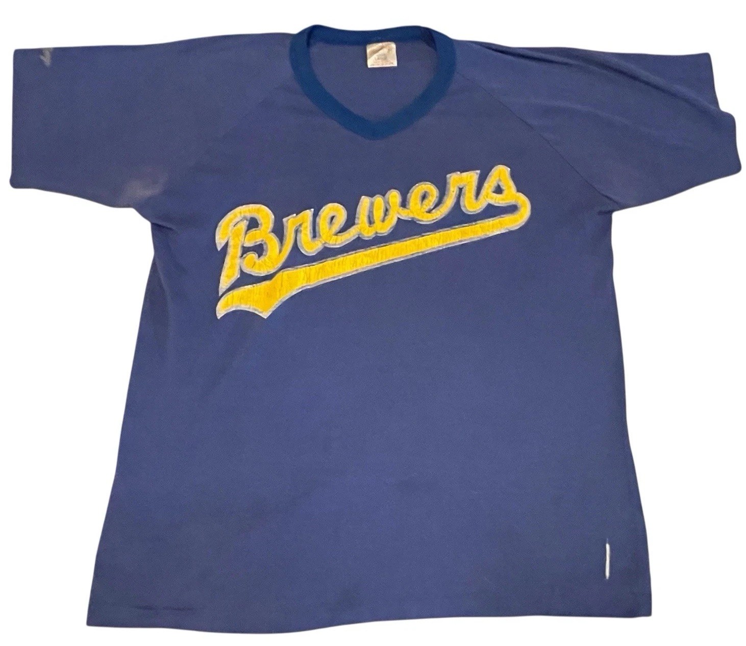Milwaukee Brewers Men’s L Rawlings Baseball T-Shirt MLB VTG 80’s Single Stitch gallery