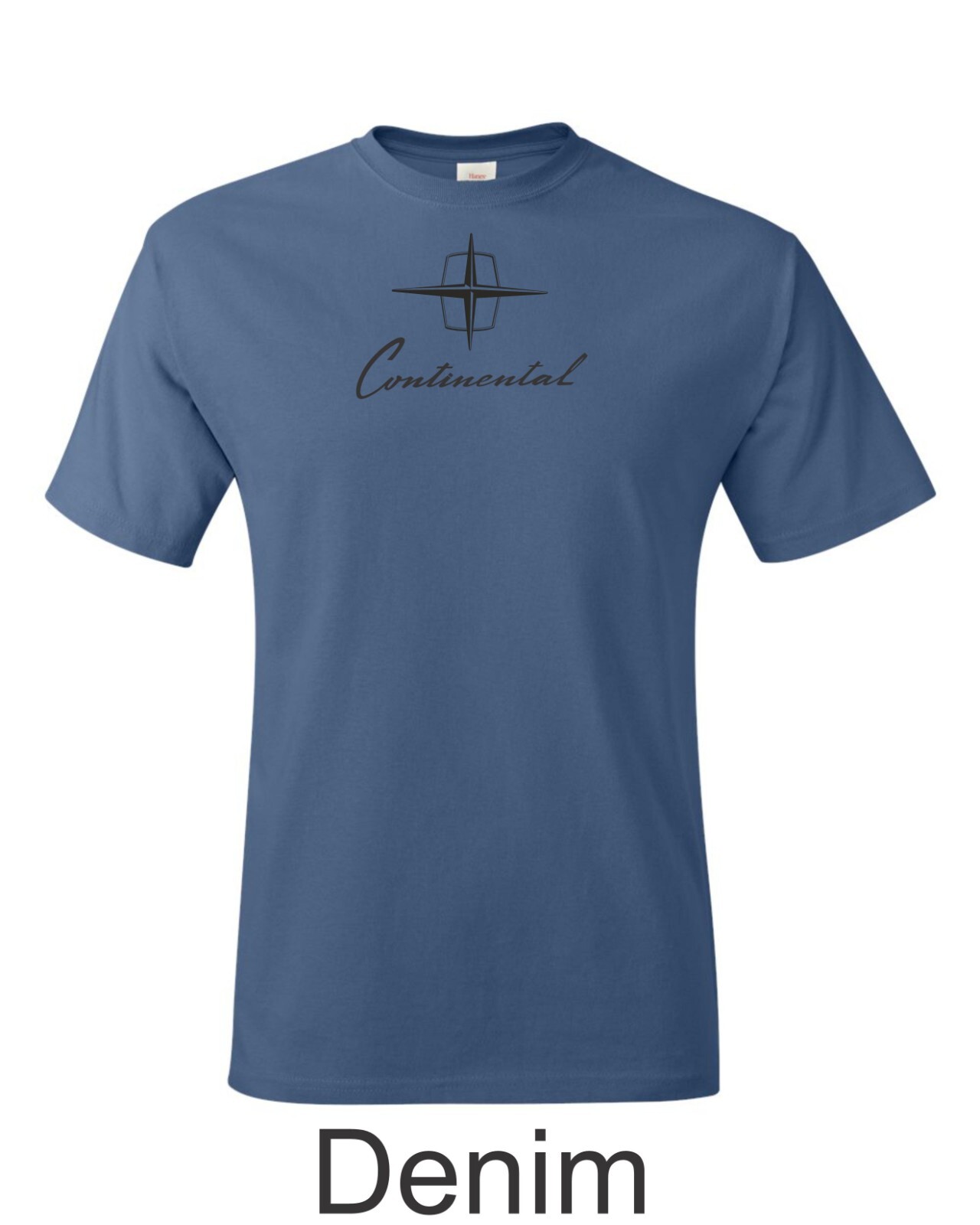 Early 60's Lincoln Continental Logo Printed on Men's Shirt. FREE SHIPPING !!! gallery