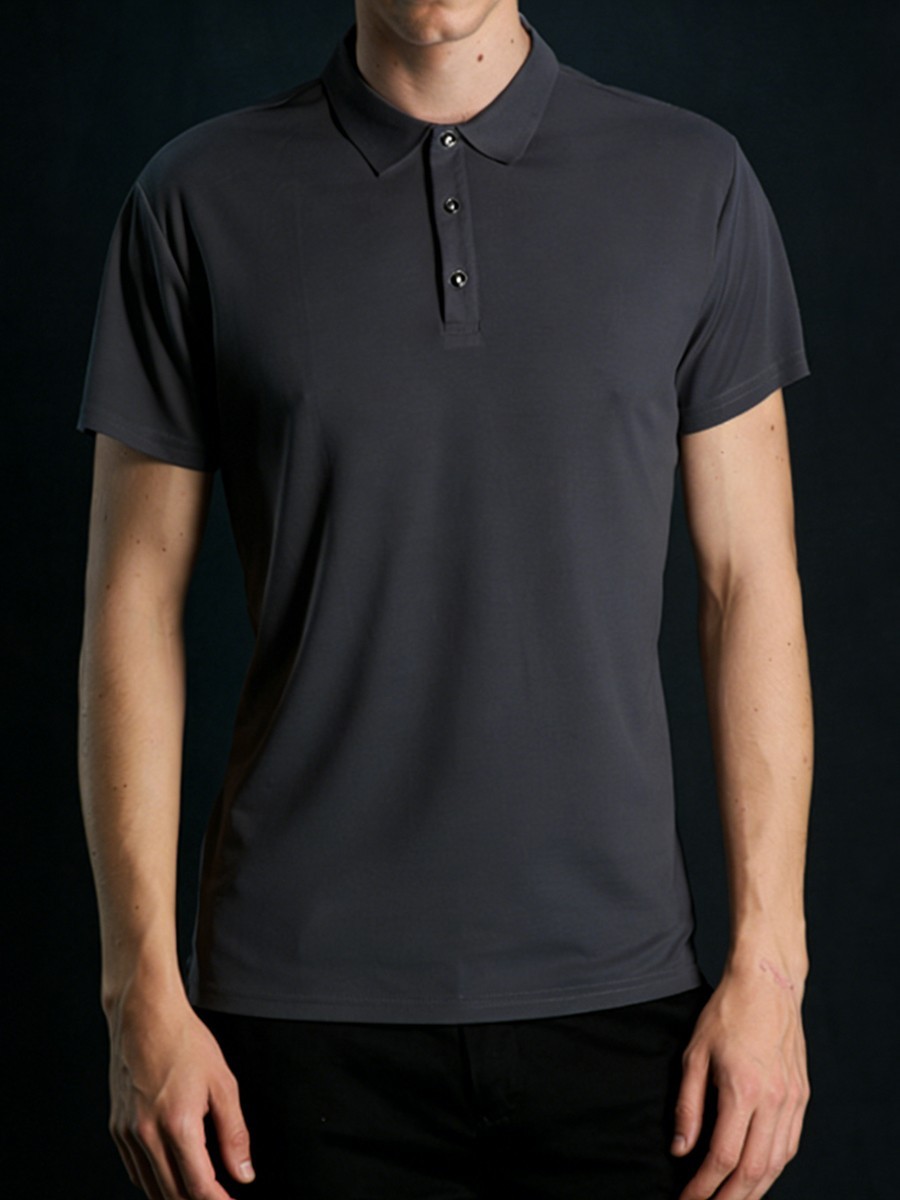 Men's Polyester Quick Dry Shirt Collared Moisture Wicking Spring to Winter gallery