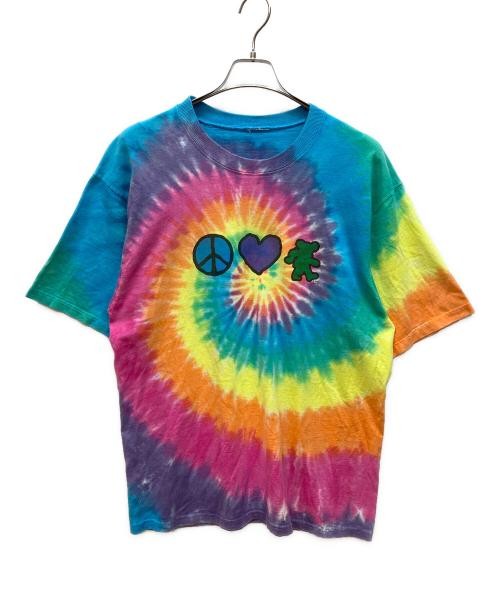 USED Grateful Dead Rainbow Tie-Dye T-Shirt Multi colored