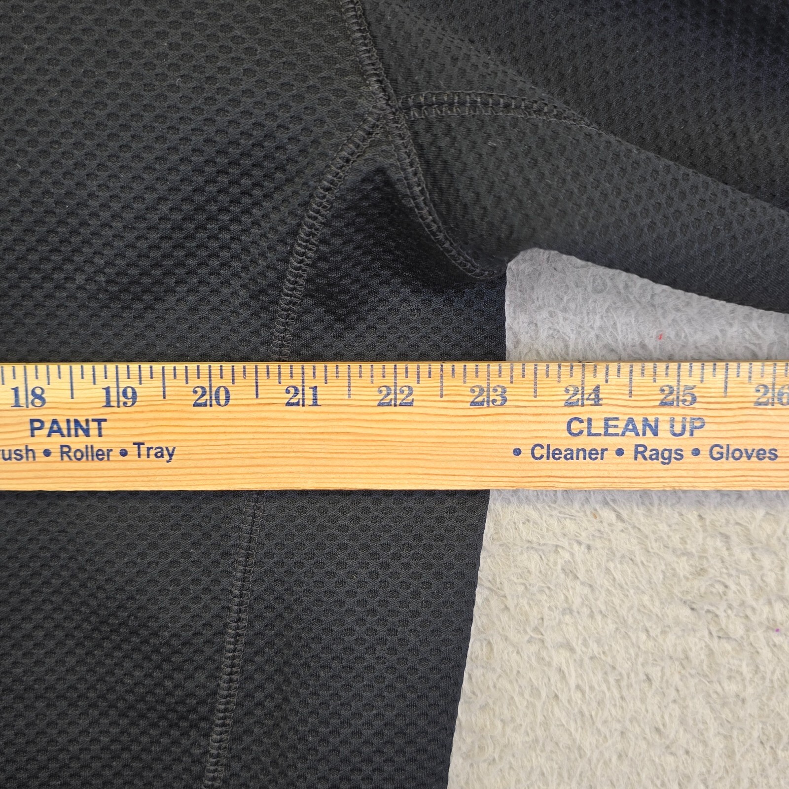 Old Navy Thermal Shirt Mens L Black Crew Neck Long Sleeve Base Layer Warm gallery