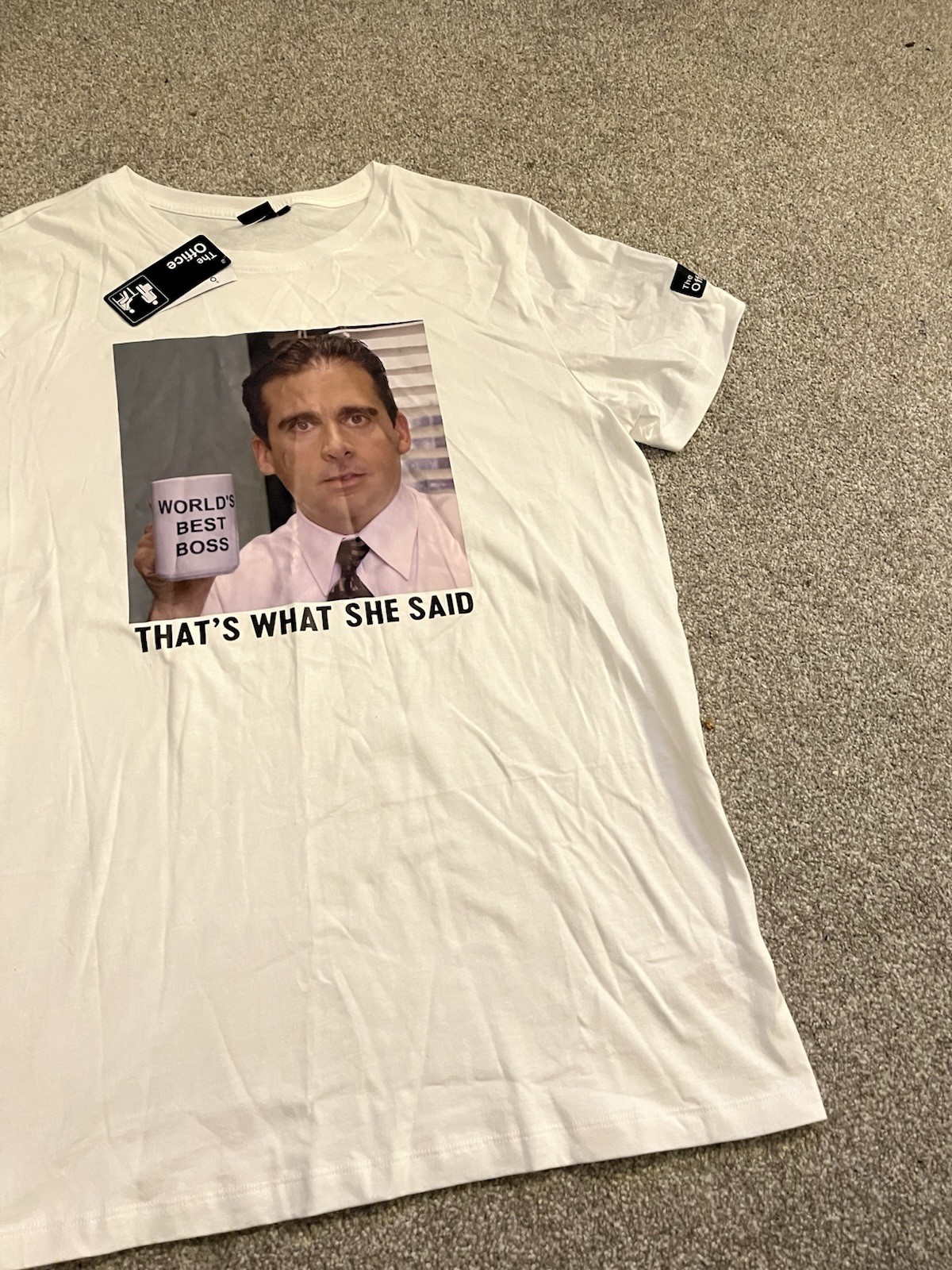 The Office T-Shirt Mens Size XL White Official "Thats What She Said" Graphic gallery