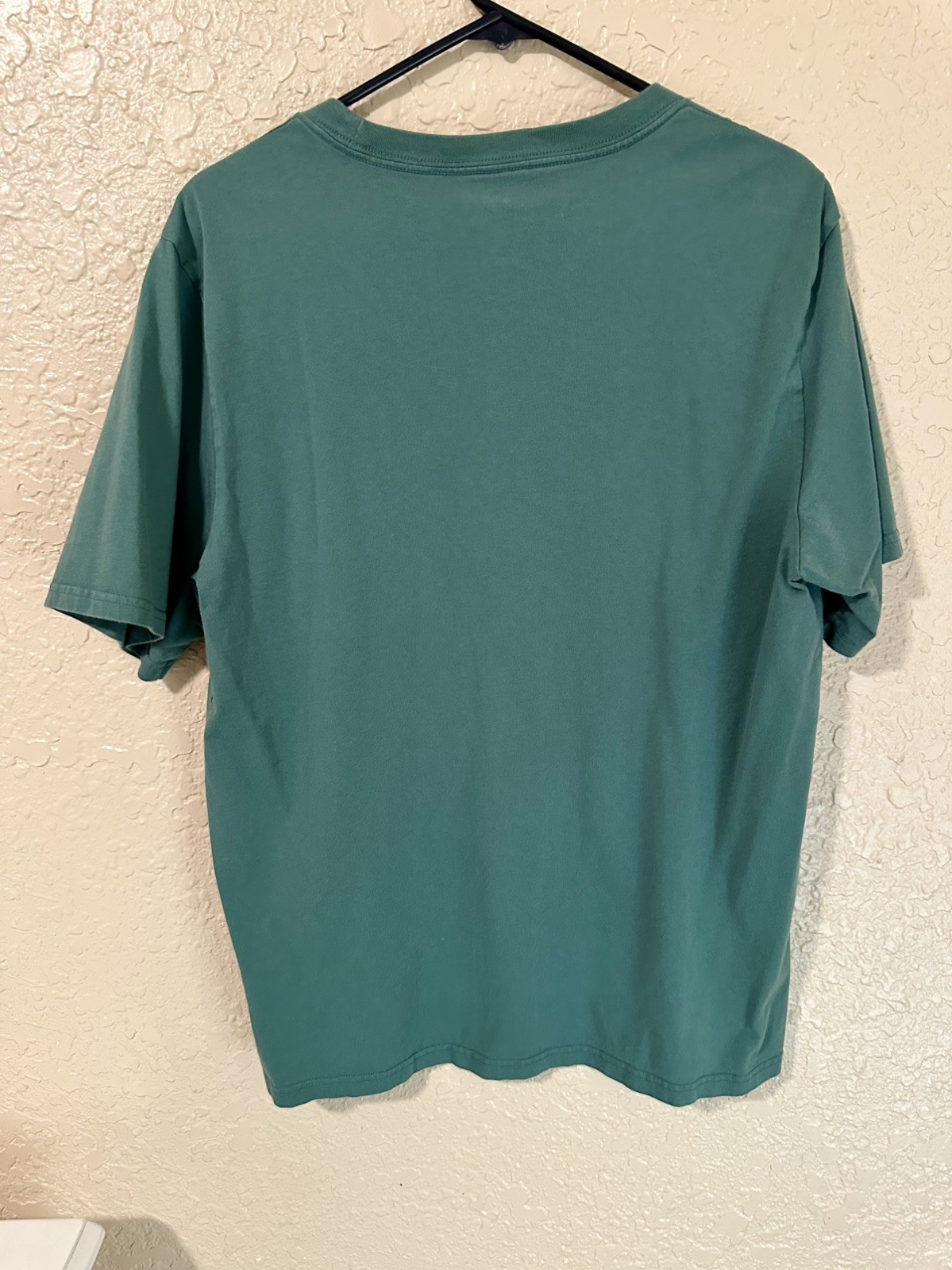 Converse Men T Shirt Sz L Green Crewneck Graphic Logo Short Sleeve Casual Shirt gallery