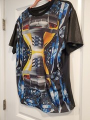 WT02 Gold Edition Men’s Short Sleeve Graphic T Shirt Size XXL