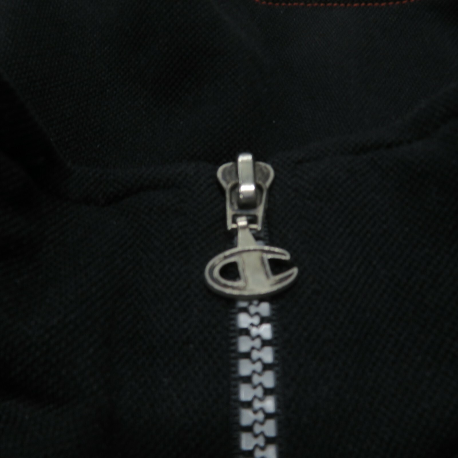 Champion 1/4 Zip Pullover Shirt Mens Large Short Sleeve Black Windbreaker Golf gallery