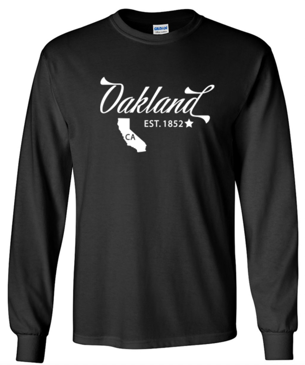 Oakland California State T-Shirt Graphic Tee Unisex Apparel Custom Text  gallery