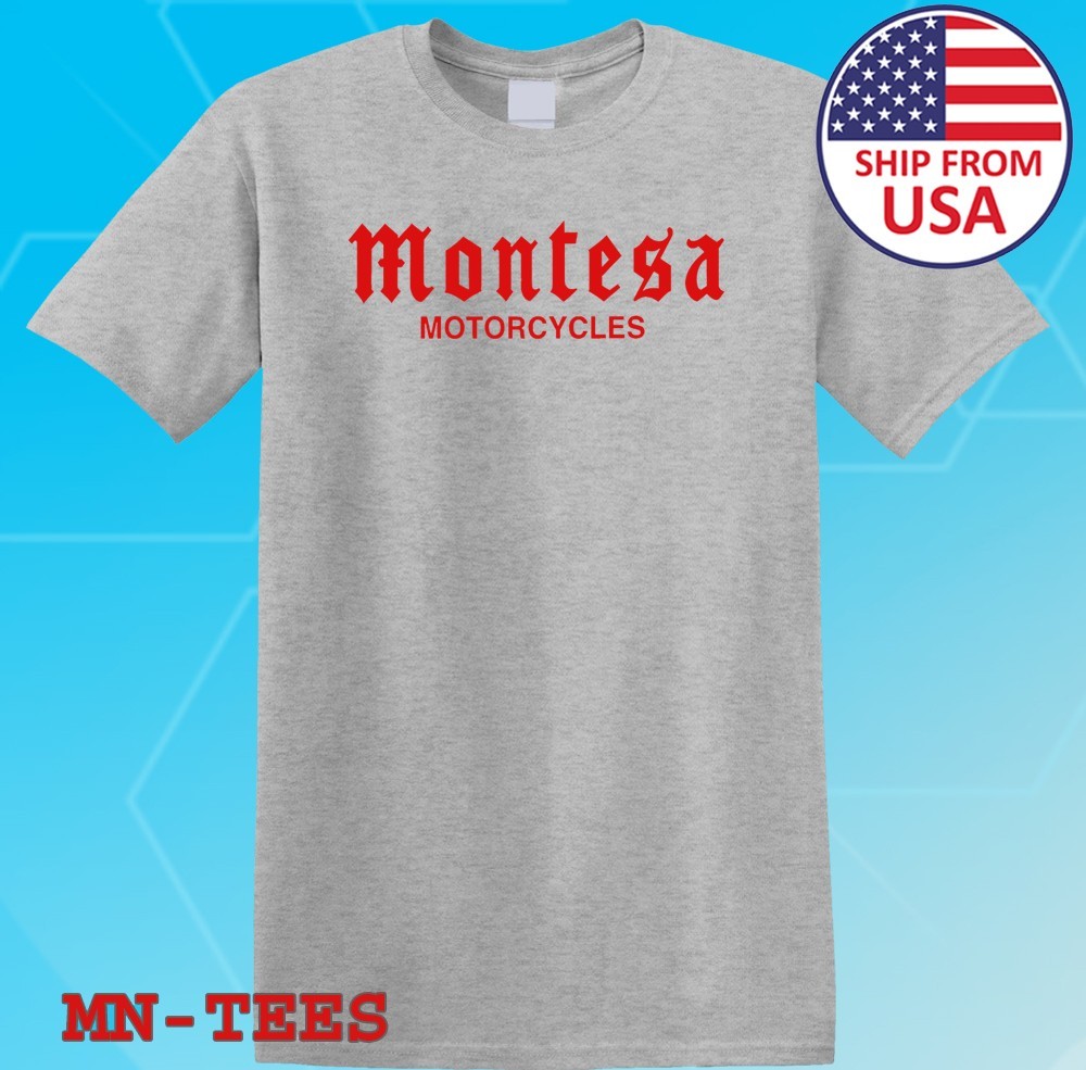Montesa Motorcycle Grey Size S-5XL