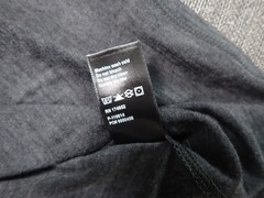 Huckberry Proof Merino Wool Stretch Crew Neck T Shirt Mens 3XL Gray Short Sleeve