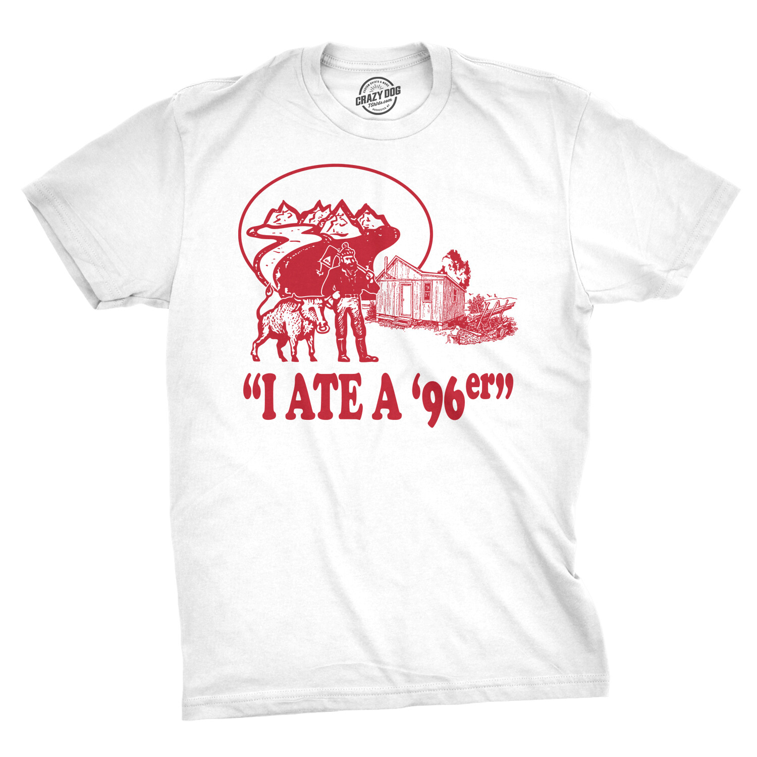 Ate A 96Er T Shirt Funny Vintage Graphic Tee Gift for Dad Hilarious Adult Humor gallery