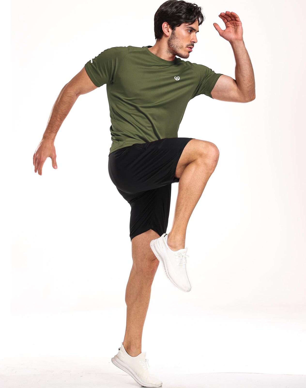 NELEUS Men's 3 Pack Athletic Shirt Dry Fit Gym Workout Running Shirts Moistur... gallery
