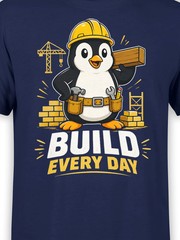 Builder Penguin T-Shirt | Unisex