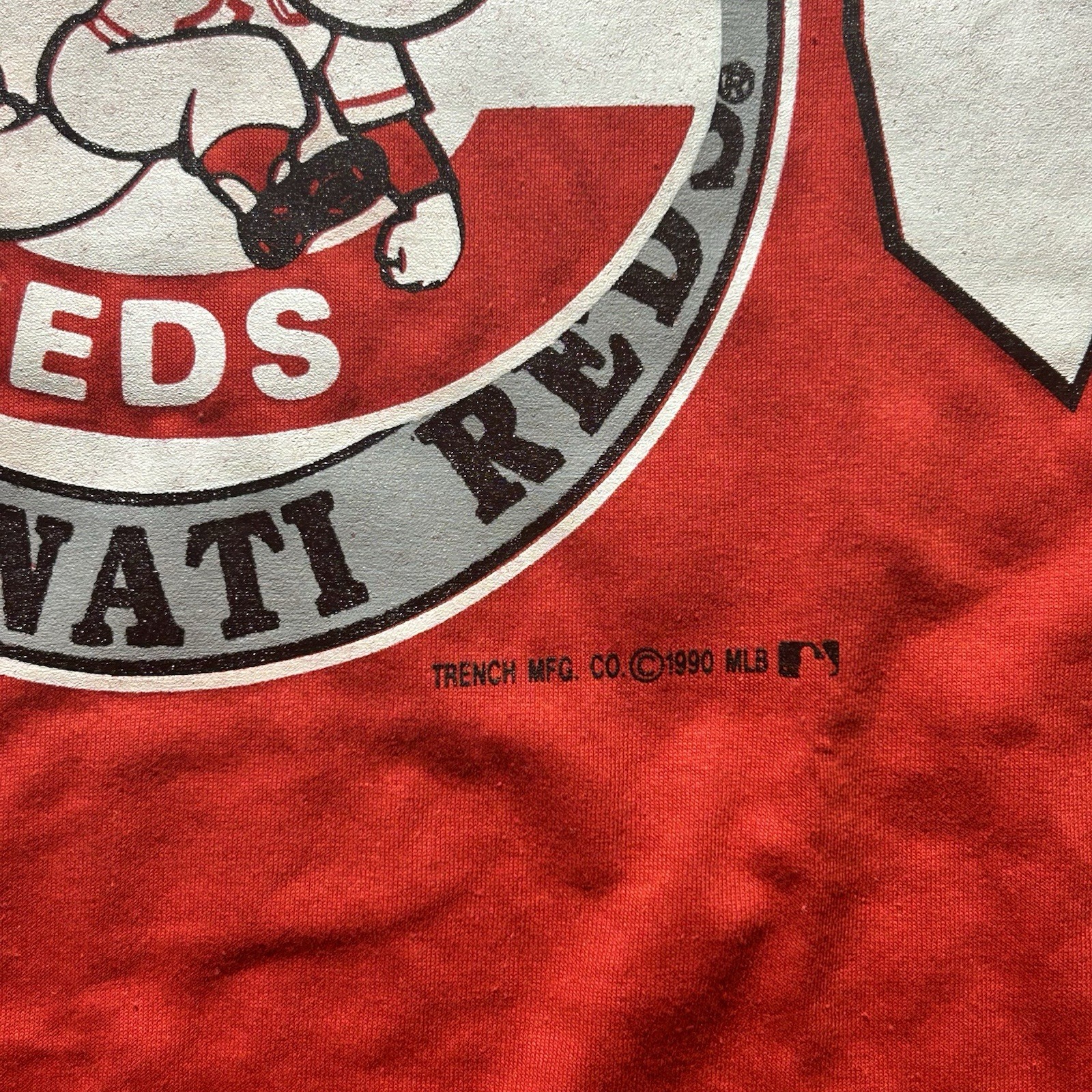 Vintage Cincinnati Reds 1990 World Series Champions Shirt Men’s Size Large gallery