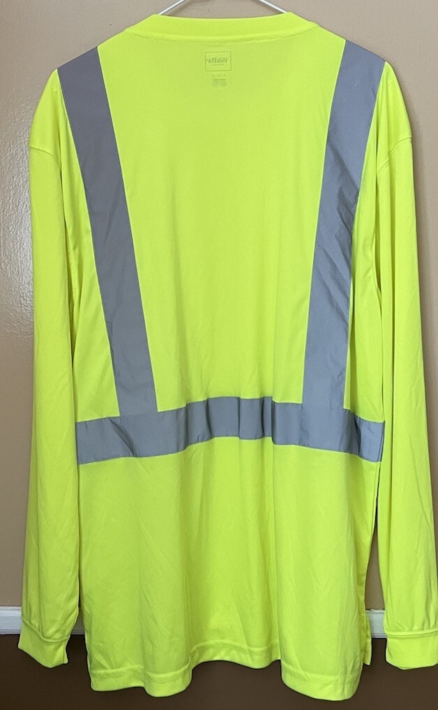 Walls workwear shirt reflective strips Safety Long sleeve shirt Size Large gallery