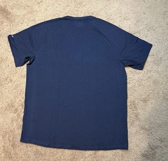 NWT Carhartt Men’s Navy Blue Large Loose Fit Short Sleeve Shirt With Pocket – B