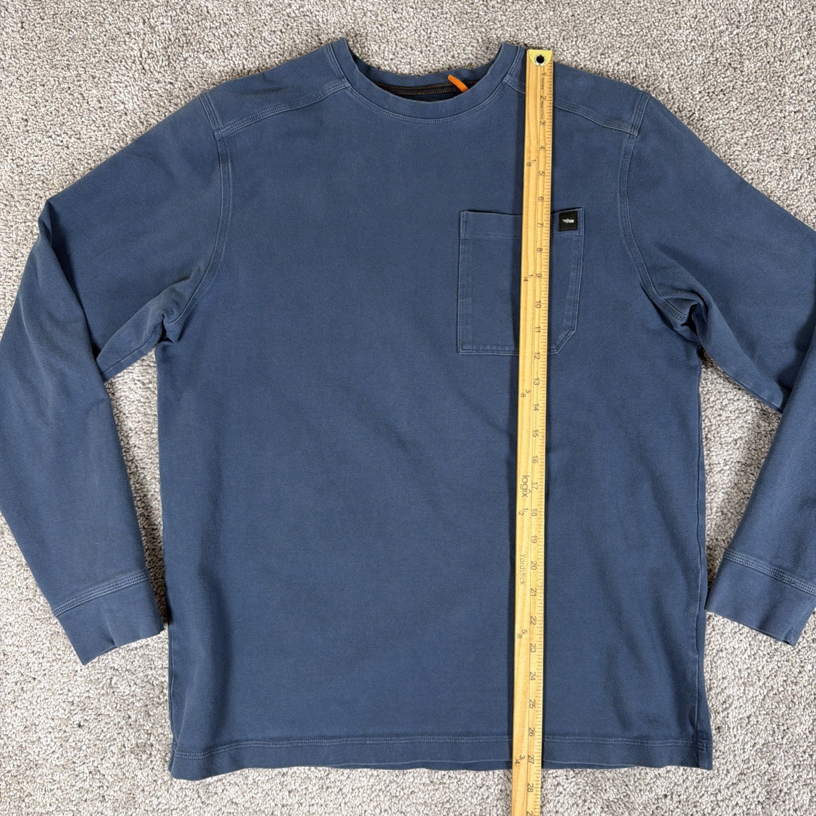 Sitka Gear Shirt Mens L Marine Blue Foothills Long Sleeve Crew Stretch Hunting gallery