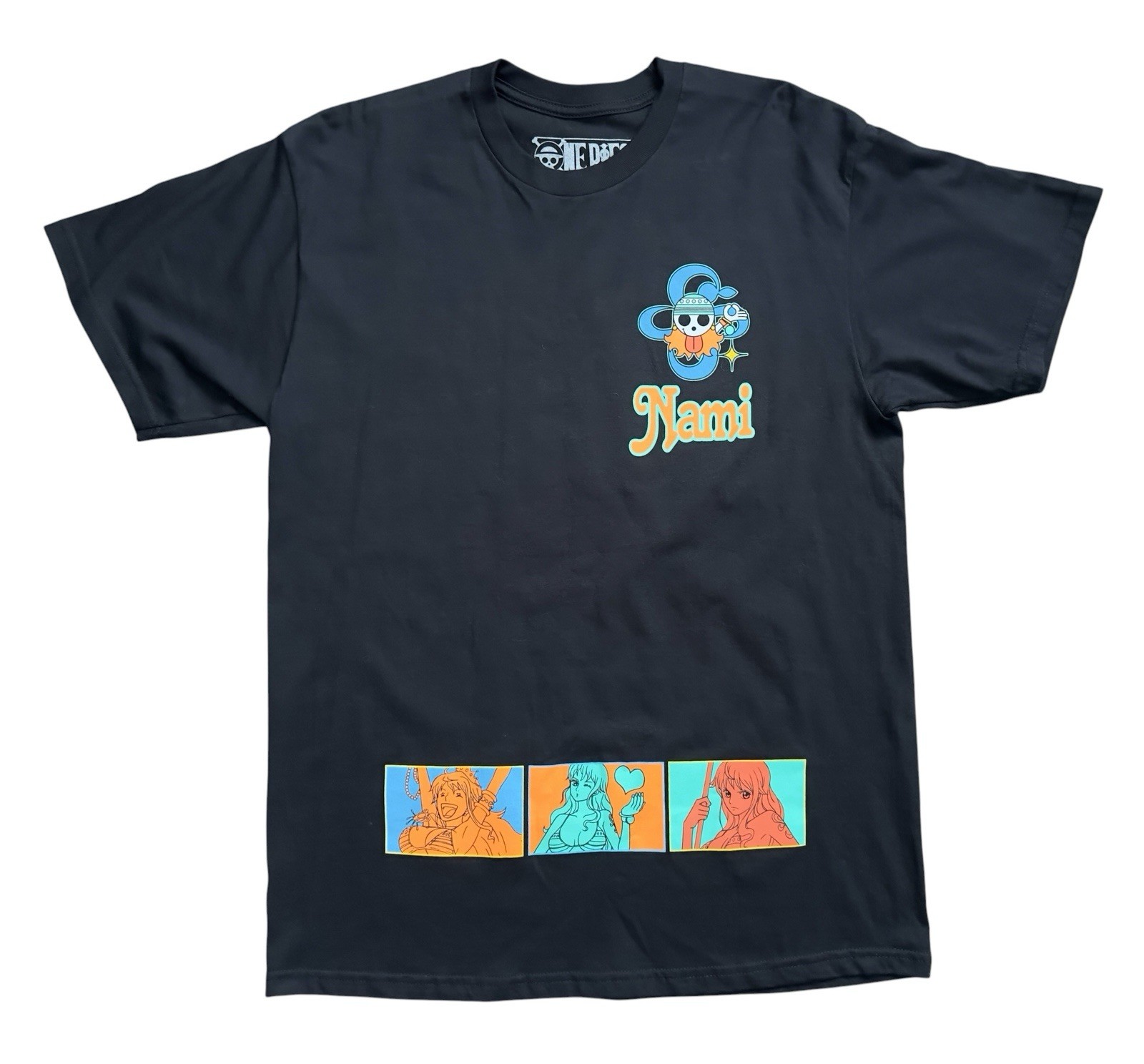 One Piece Nami Cat Buglar Unisex Shirt Black Size L