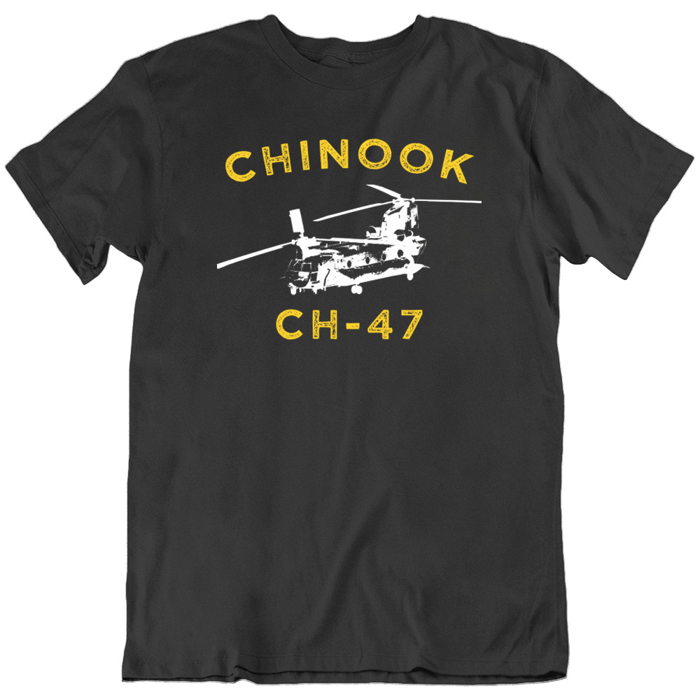 Boeing Chinook CH-47 Helicopter Veteran Army T-Shirt Tee Gift New