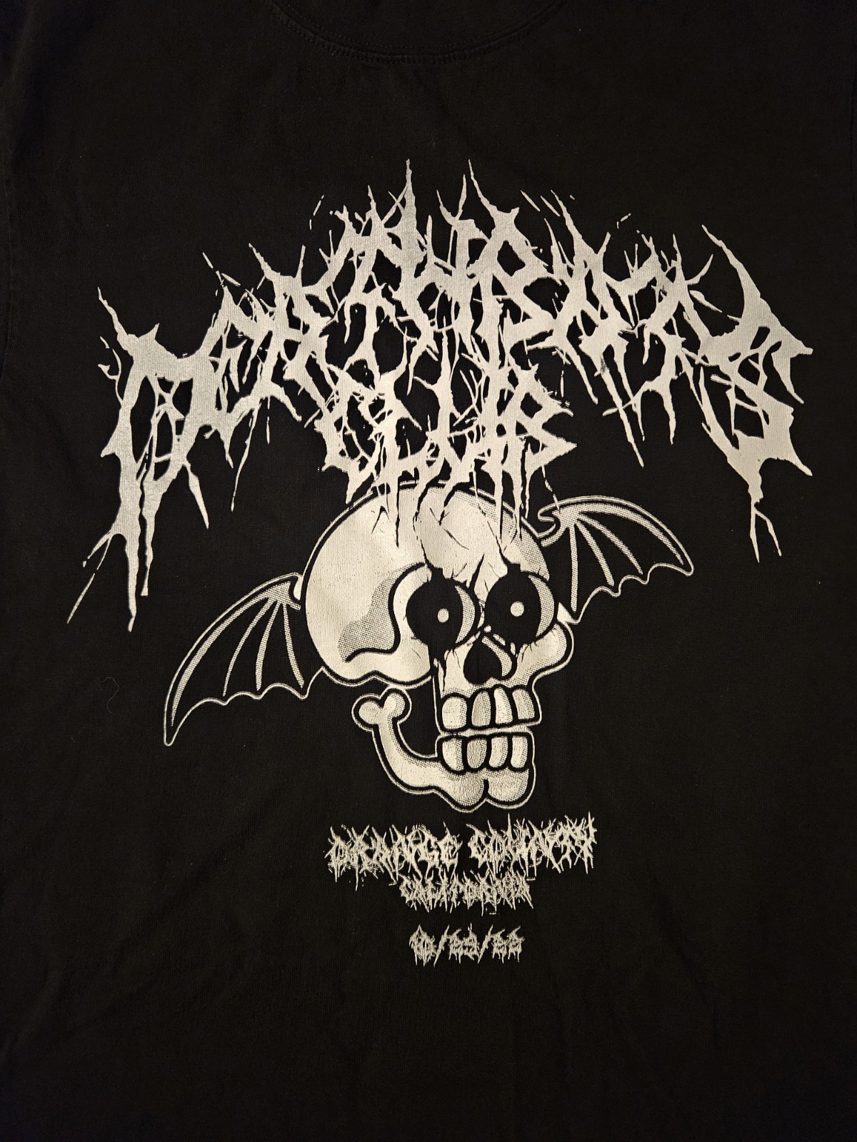 Men's S black, Short Sleeve, Shaka Wear, Unreadable Font Graphic gallery