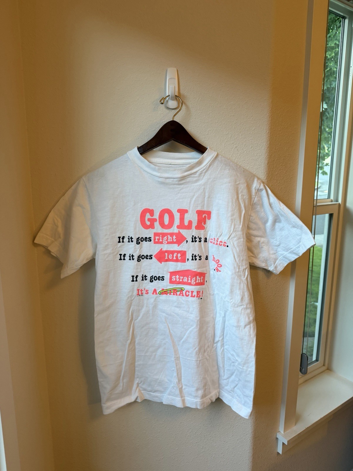 Funny Golf Graphic Tee (Fits M/L)