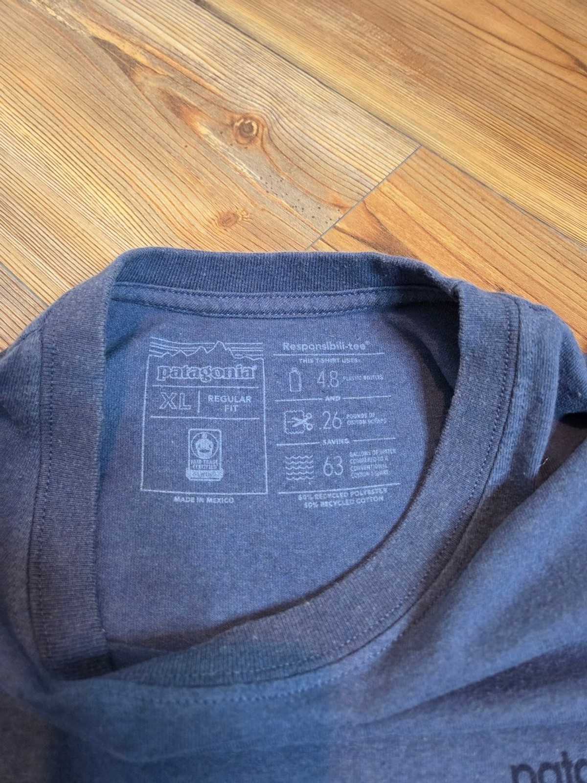 Patagonia Recycled Responsibili-Tee Mens XL gallery