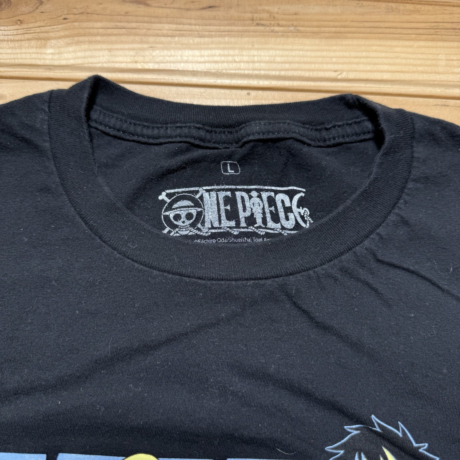 One Piece Monkey Luffy Straw Hat Crew Anime Manga Graphic Shirt Size Large gallery