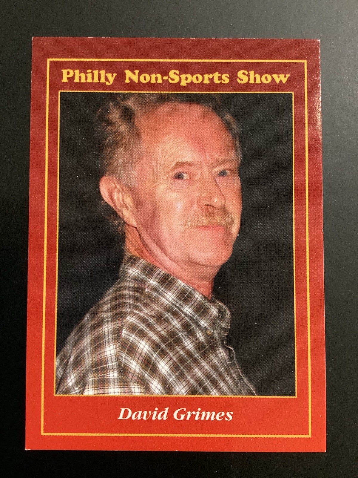 2008 PHILLY NON-SPORTS CARD SHOW PROMO #45 David Grimes