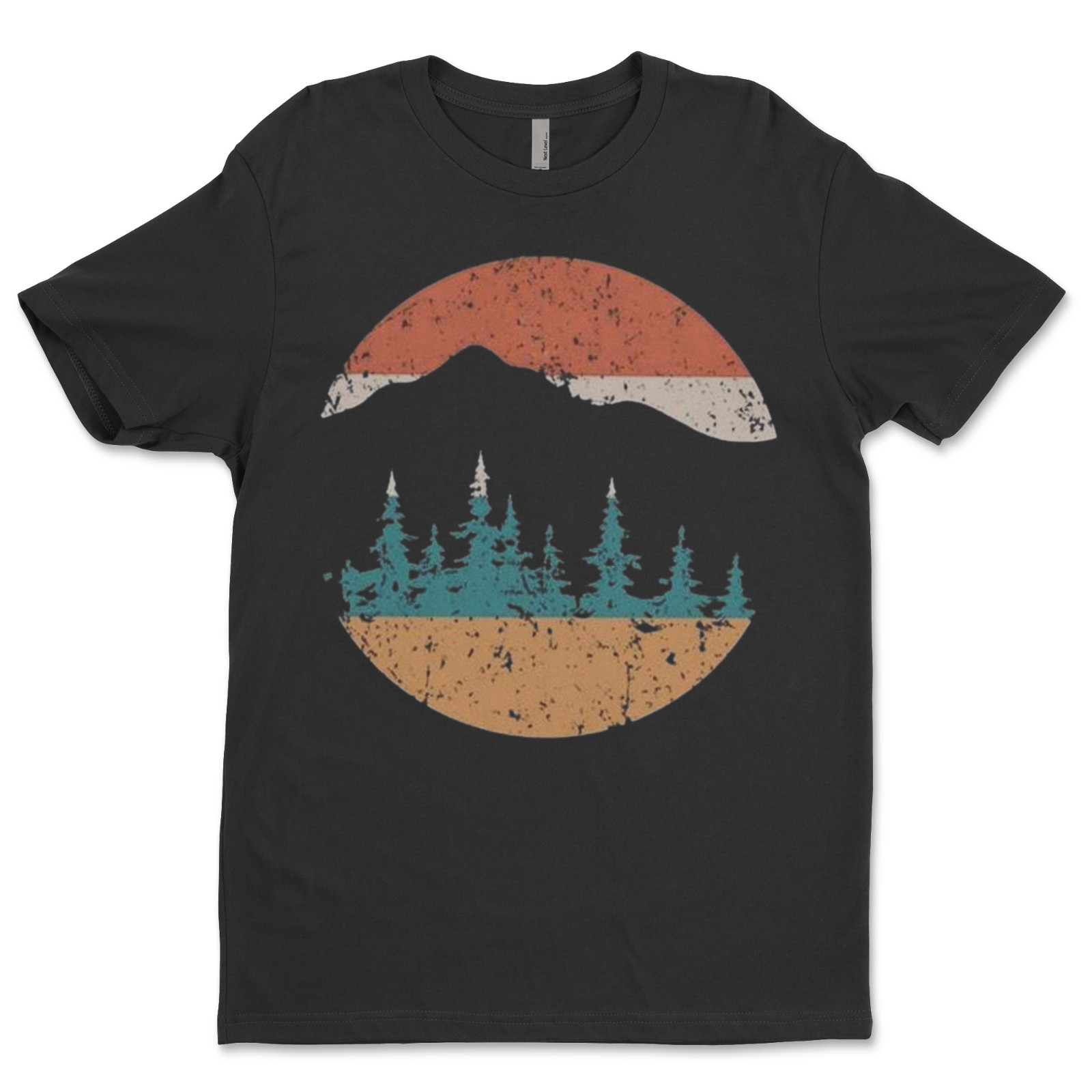Custom T-Shirt Mountains/ Unisex Soft Style T-Shirts, Next Level- Cotton gallery