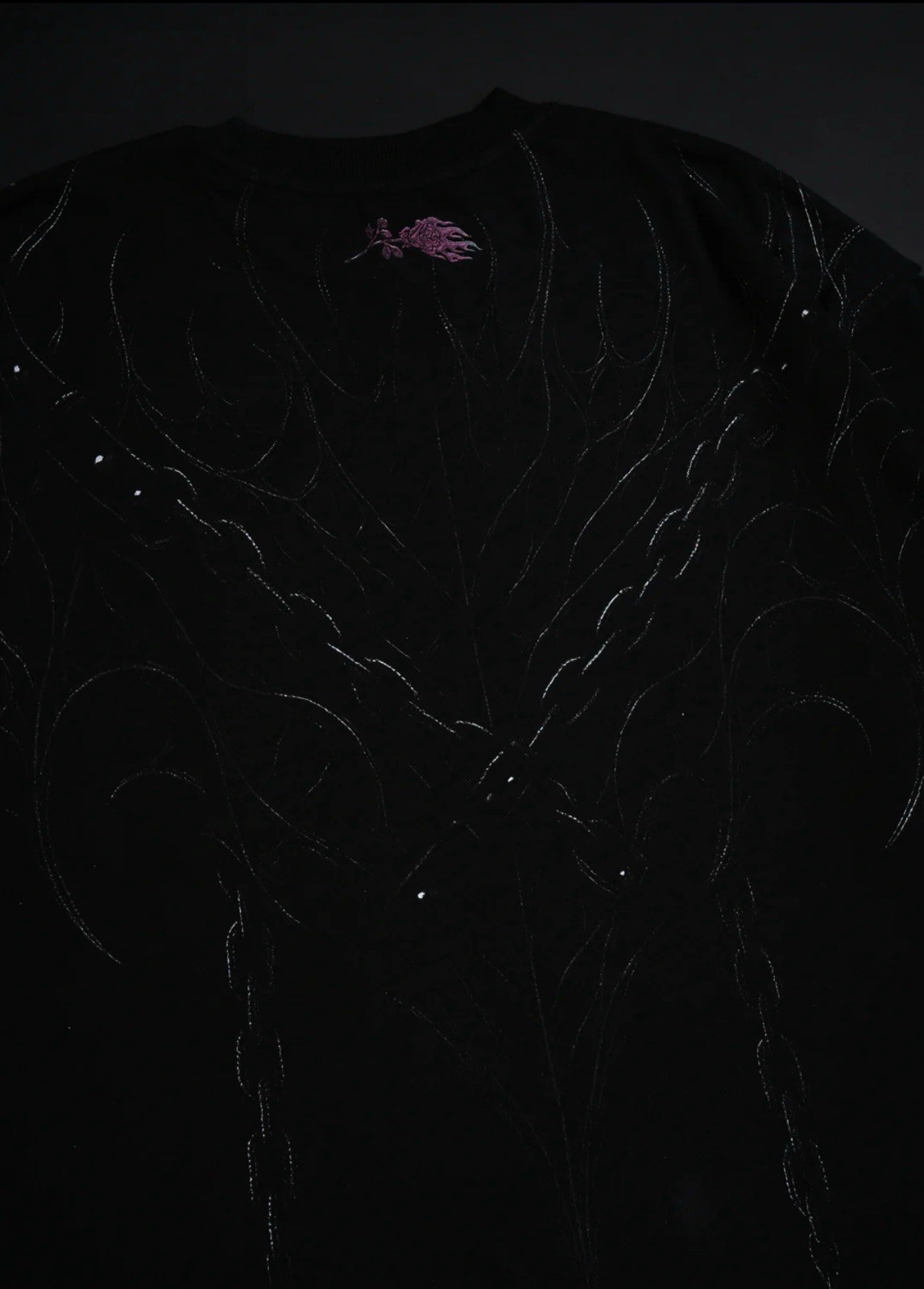 VOID SMILE AMERICAN CLASSIC OVERSIZED TEE IN BLACK Size XL gallery