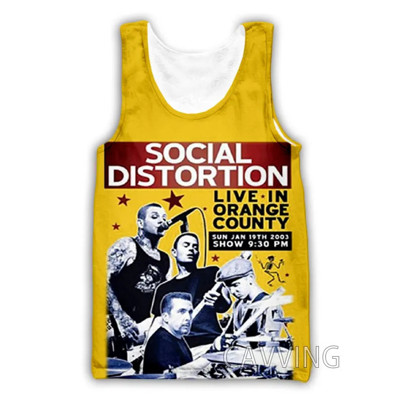 NEW Social Distortion Tour AOP 3D Tank Top Full Size S-6XL GC4949 gallery