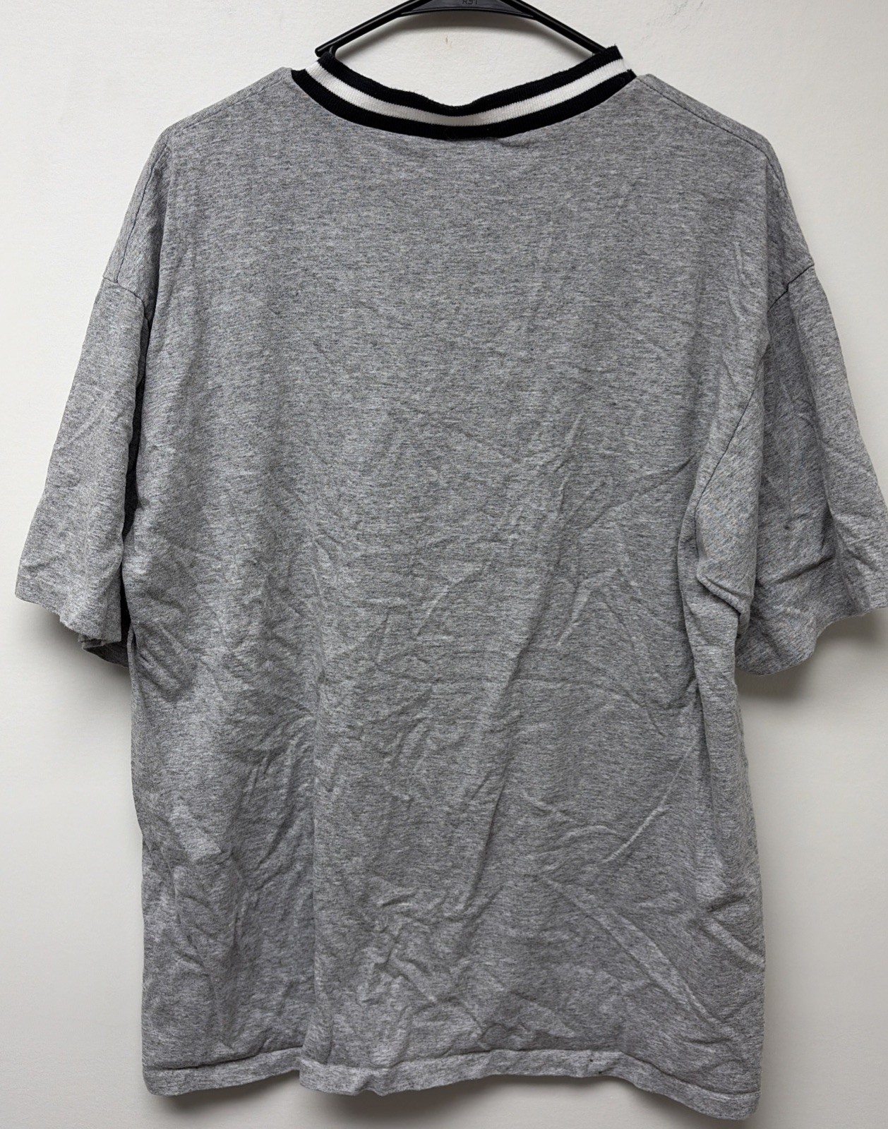 Vintage Single Stitch TShirt Gray Blank Artex Mens L Made in USA 90s gallery