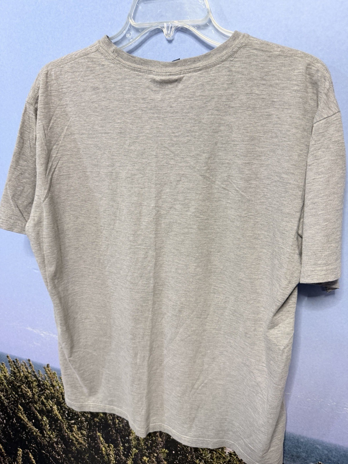 Vintage Polo Ralph Lauren Shirt Men's Medium Gray Tee 90s USA fabric Pony gallery