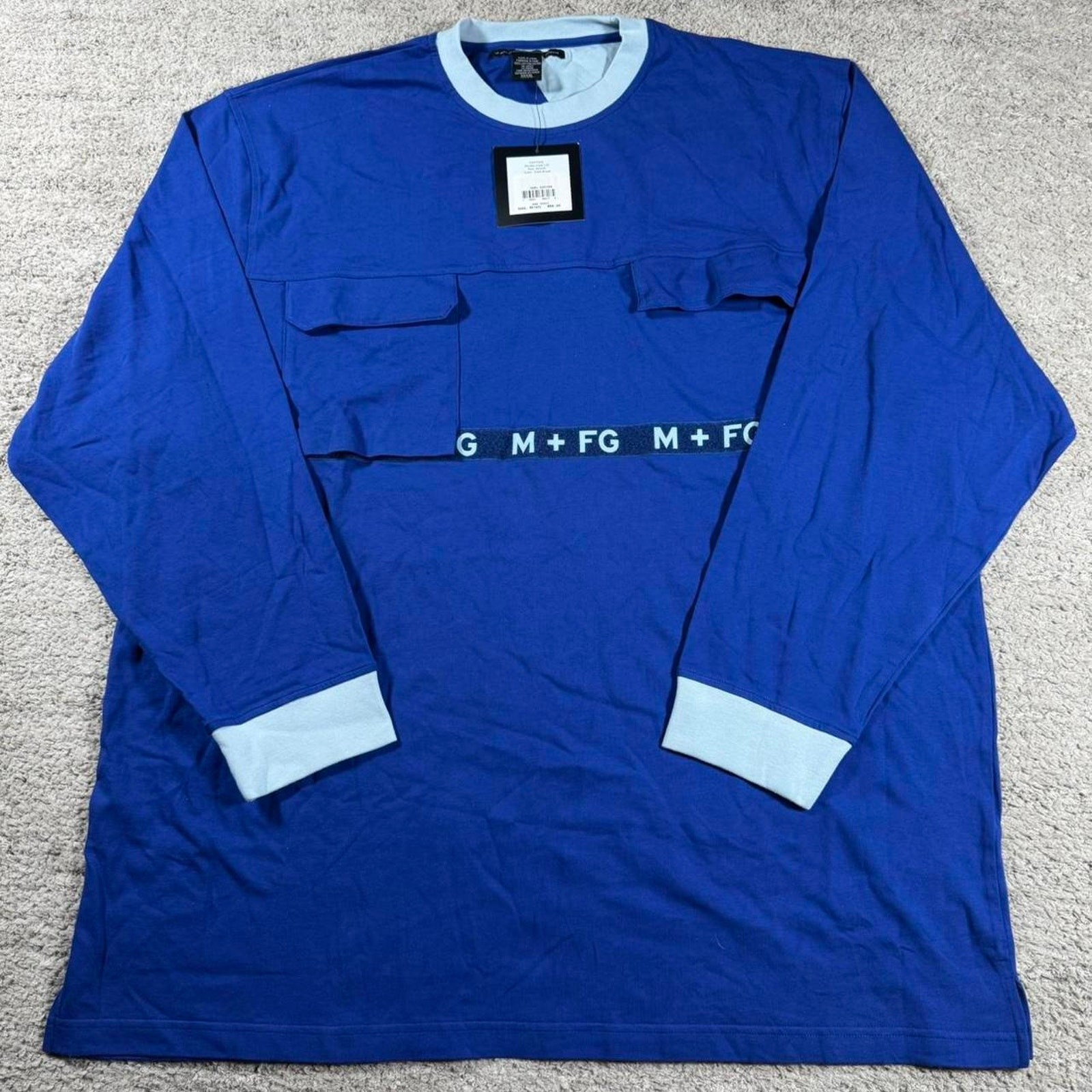 Vintage Y2K NWT Marithè Francois Girbaud Shuttle Strap Long Sleeve Shirt