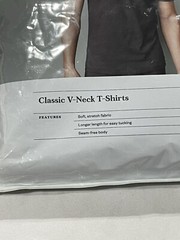 Goodfellow & Co. Classic V-Neck T-Shirts Men’s Small- black 4 pack