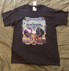 NWT Pro Player Vintage 1998 NFC Championship Game Vikings Vs. Falcons Men’s L