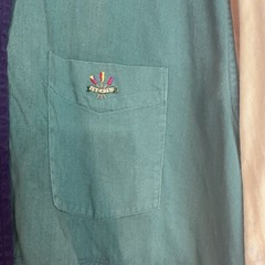 Long sleeve men’s button up Ivy crew size large color blocked