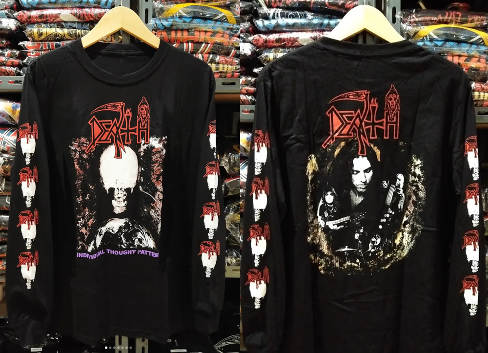 DEATH – INDIVIDUAL THOUGHT PATTERNS Long Sleeve Adult Unisex Shirt UB690