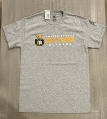 USCG U.S. Coast Guard Academy 1886 Ash Gray T-Shirt – Size M – NEW WITH TAGS