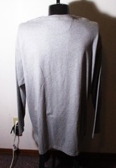 DULUTH Trading Gray Long Sleeve “Longtail T” Henley Shirt Men’s Size 2XL NWT