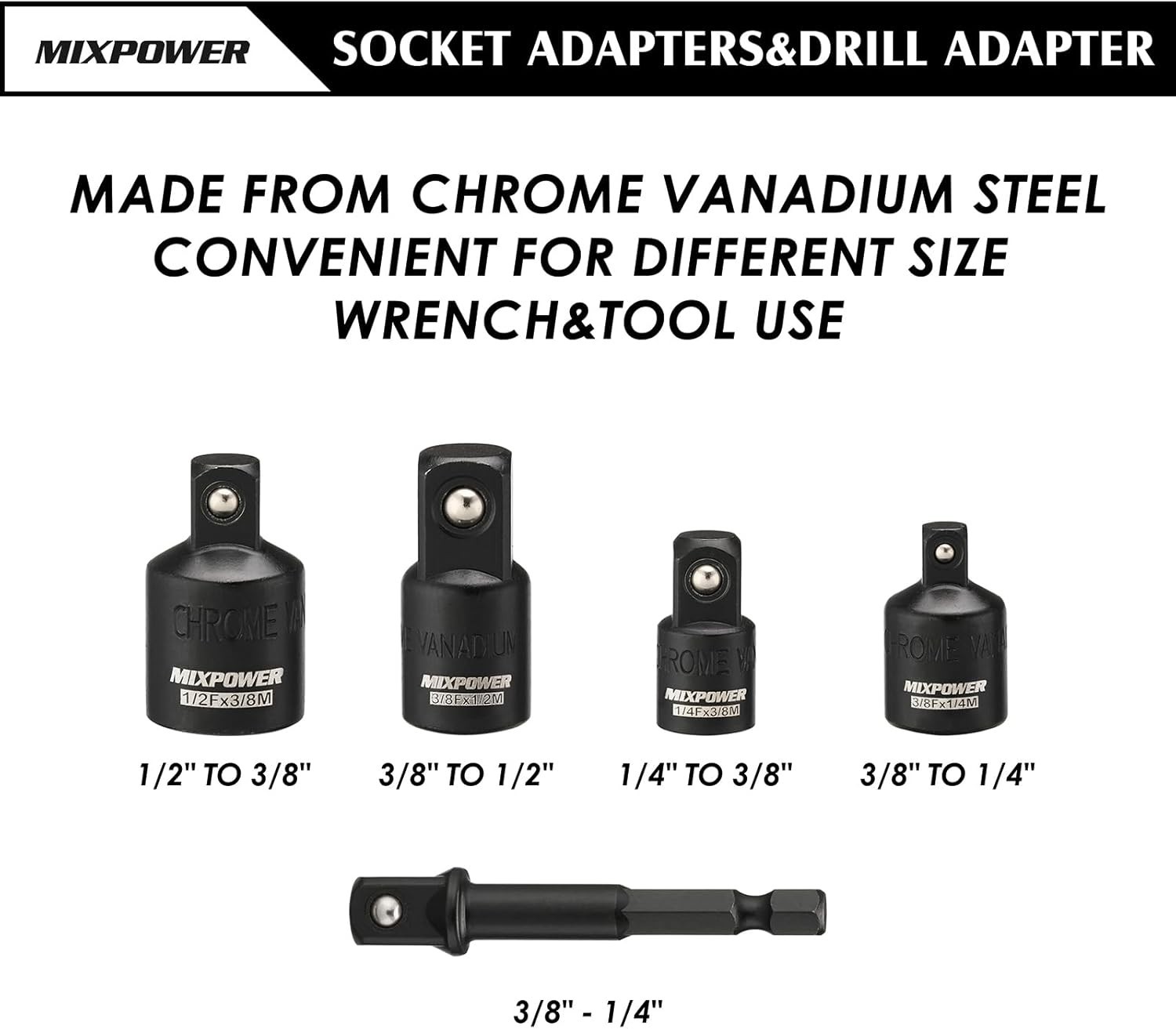 Durable 32PCS Socket Set with T8-T70 Star Bits & E4-E24 Sockets, CR-V Steel