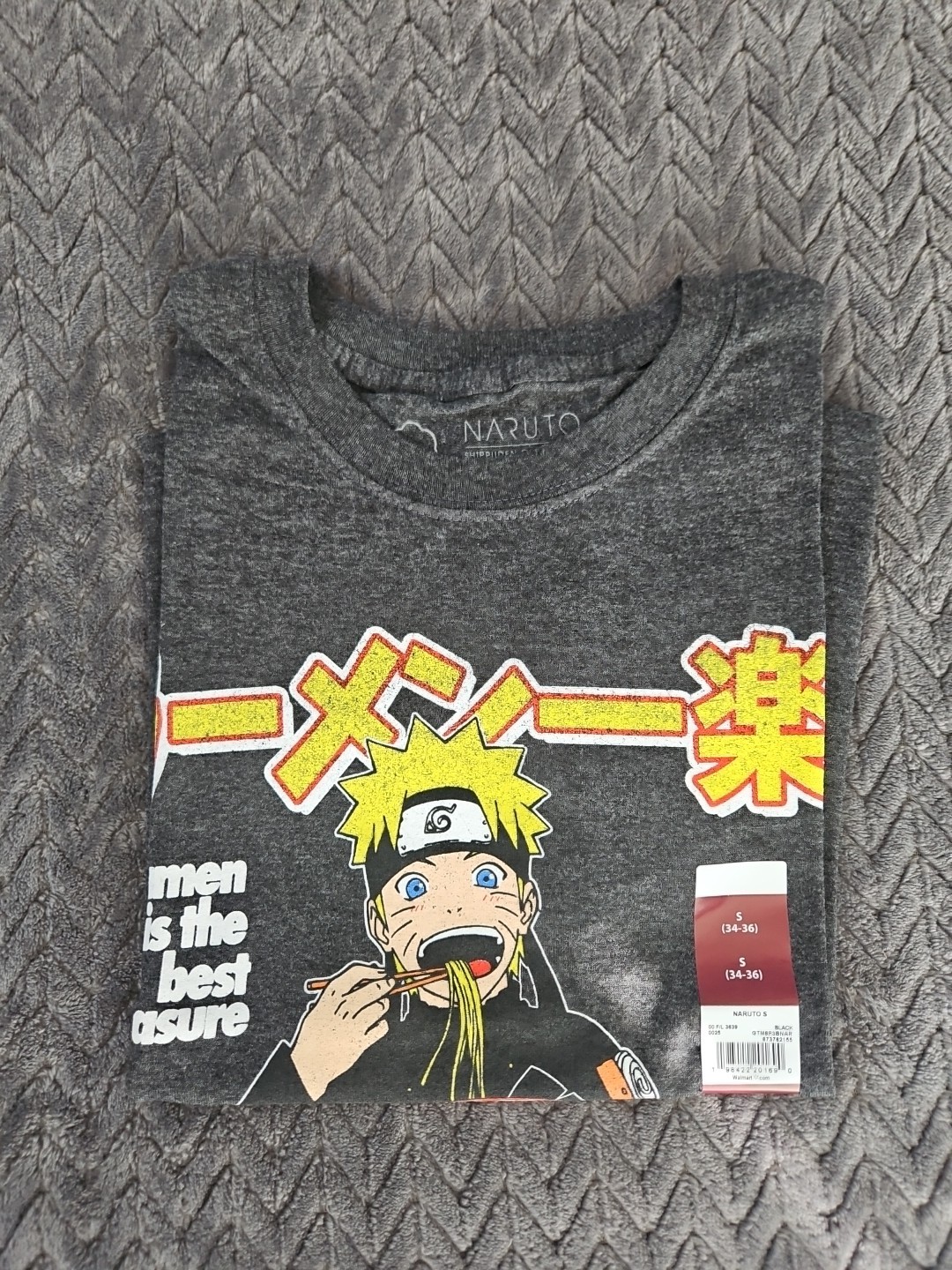 Naruto Shippuden Collection Mens T-shirt Shirt NEW Size Small 50/50 Cotton/Poly gallery