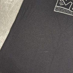 Uniqlo x Keith Haring Men Medium Graphic T-Shirt Heart Black Crew Neck Art