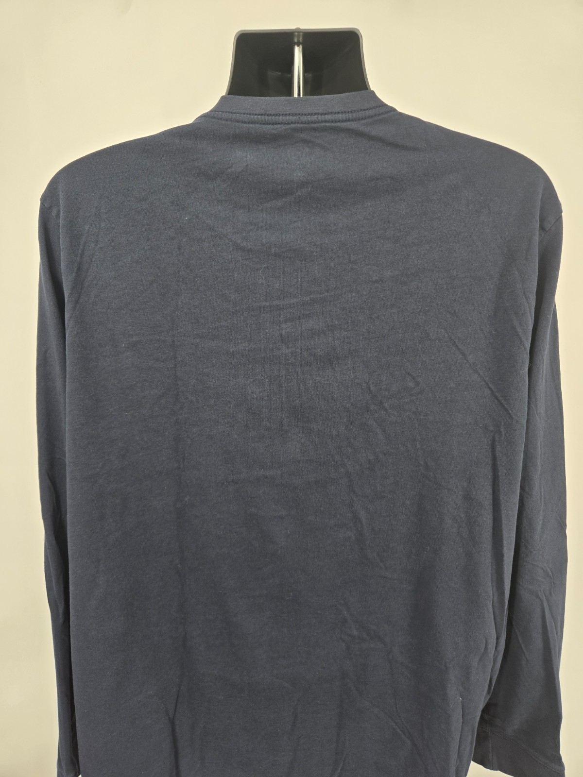 Hurley T-Shirt 2XL Long Sleeve Casual Outdoor Beach Surf Men Logo Blue Red XXL gallery