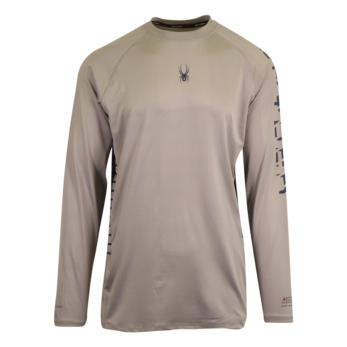 Spyder Men's T-Shirt Grey UPF30+ Rash Guard L/S (S01E) gallery