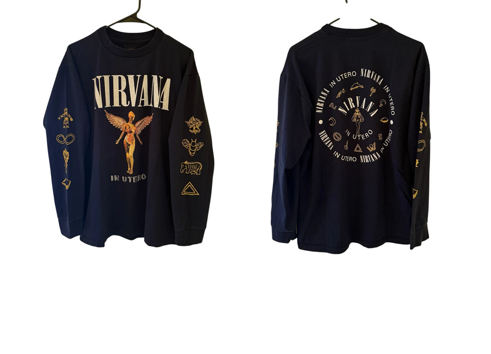 Nirvana In Utero Size Long Sleeve BLACK Size S-5XL DO927 gallery
